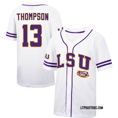 Trending] Buy New Jordan Thompson Jersey LSU Tigers Gold WS